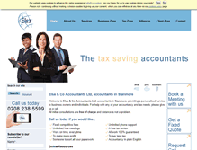 Tablet Screenshot of elsaaccountants.com